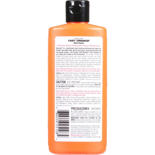 225ml Fast Orange Hand Cleaner