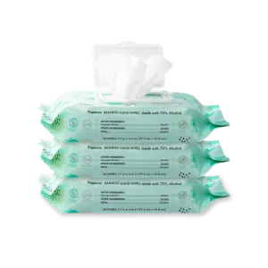 3 PACK - Unscented Hand Wipes