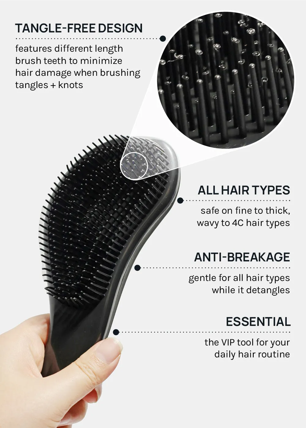 AOA Detangling Hair Brush