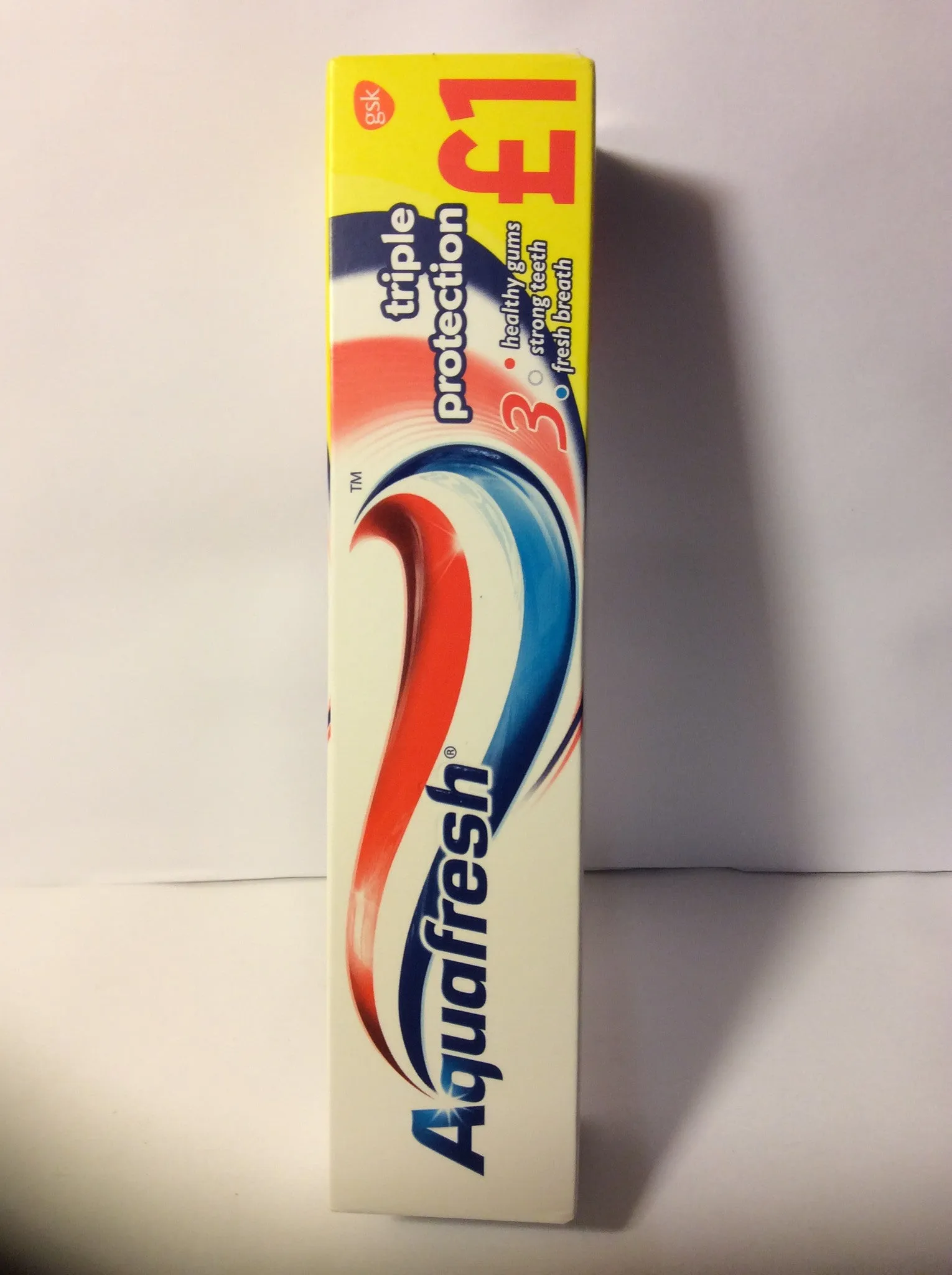 Aquafresh Fresh&Minty toothpaste100mlX12-20%code-46