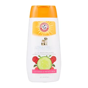 Arm and Hammer Ultra Fresh 2-in-1 Detangling Shampoo & Conditioner with Coconut Oil & Silk Protein