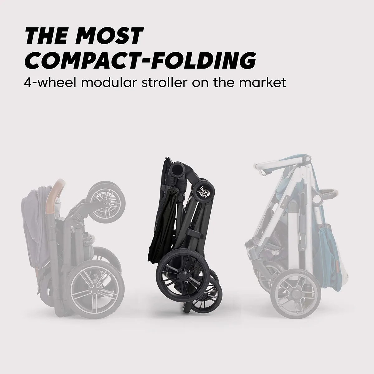 Baby Jogger City Sights Stroller   Accessory Bundle - Frosted Ivory