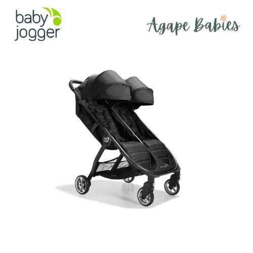 Baby Jogger City Tour 2 Double - Pitch Black (1 Year Local Warranty)