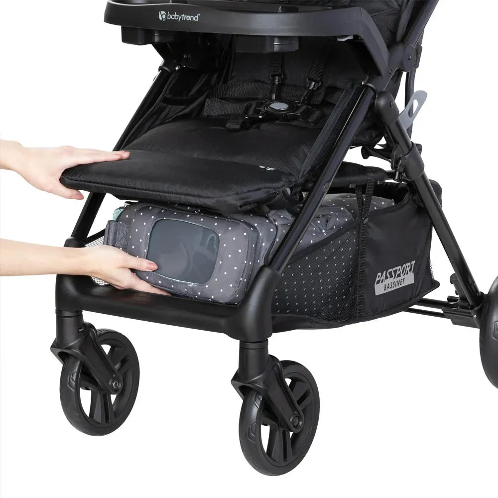 Baby Trend Passport Bassinet Stroller - Ultra Black