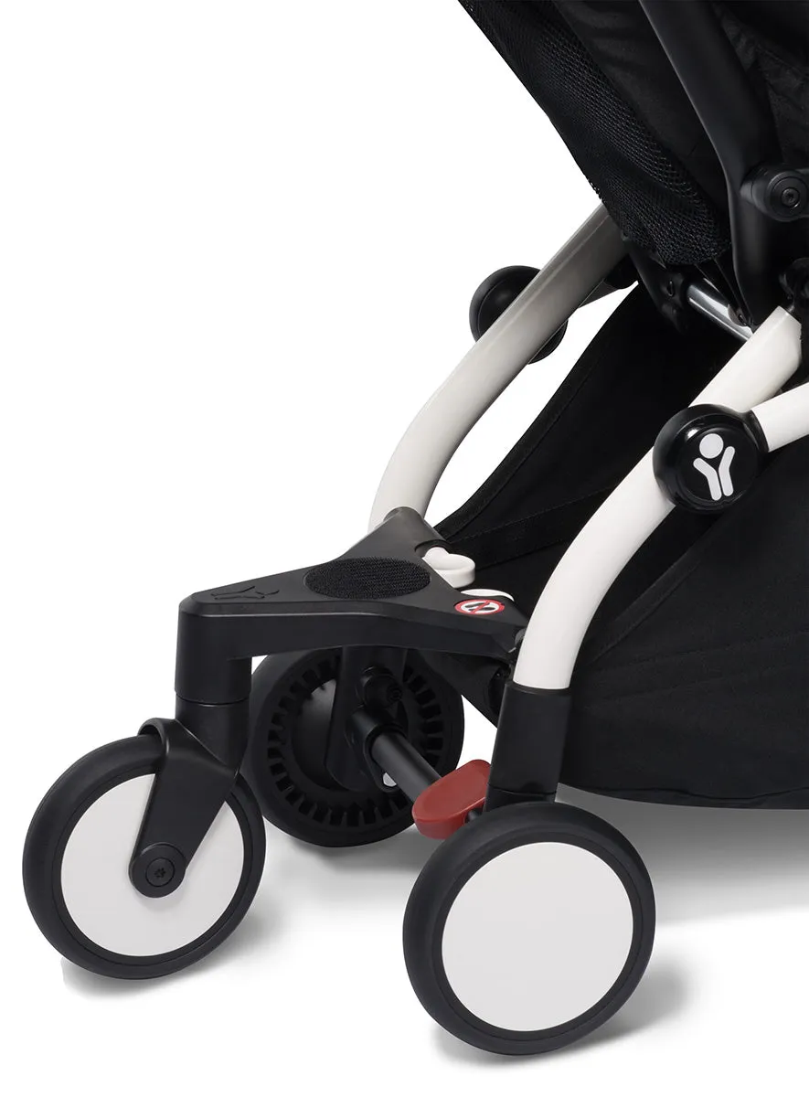 Babyzen YOYO2 Ultra Compact Complete 0 /6  Stroller & Rolling Bag Bundle - White/Peppermint