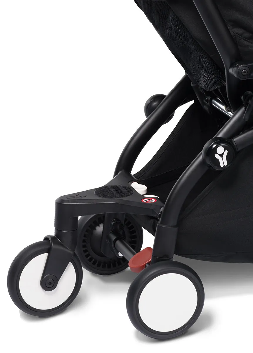 Babyzen YOYO2 Ultra Compact Complete 6  Stroller & Rolling Bag Bundle - Black/Peppermint