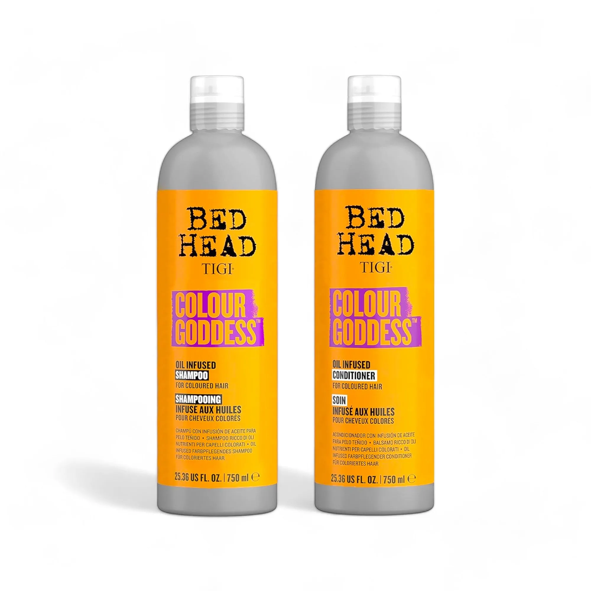 Bed Head Tigi Color Goddess Shampoo and Conditioner Pack 750ml