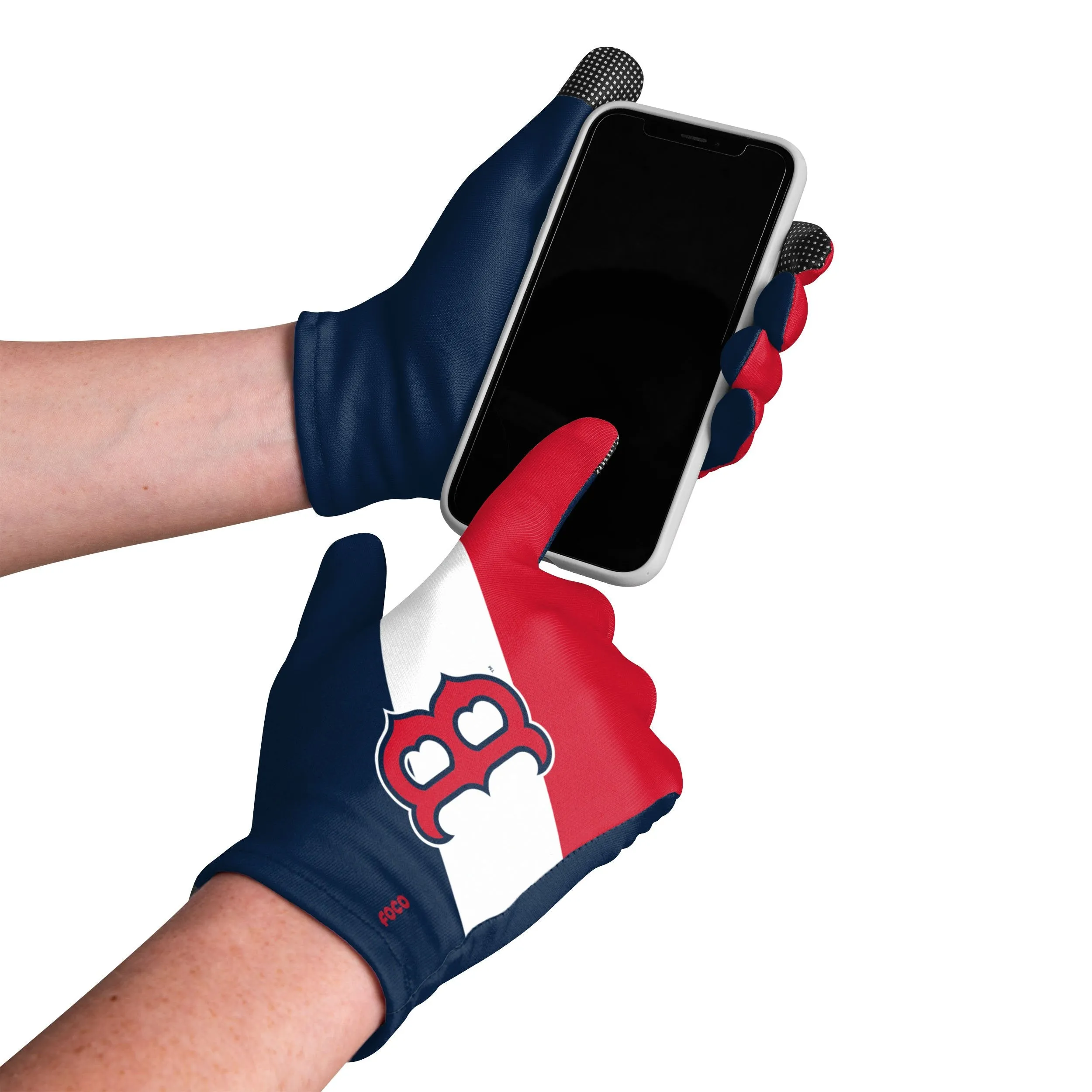 Boston Red Sox MLB 2 Pack Reusable Stretch Gloves