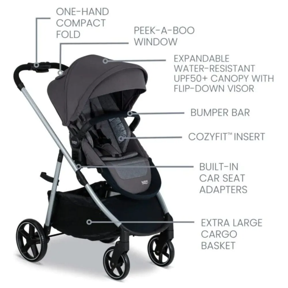 Britax Grove Stroller - Pindot Onyx