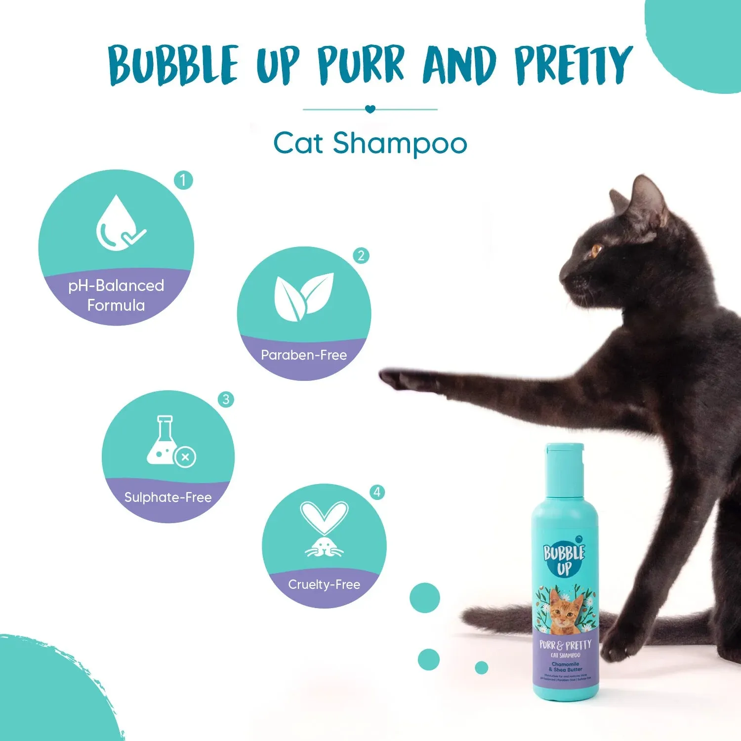 Bubble Up - Purr & Pretty Cat Shampoo