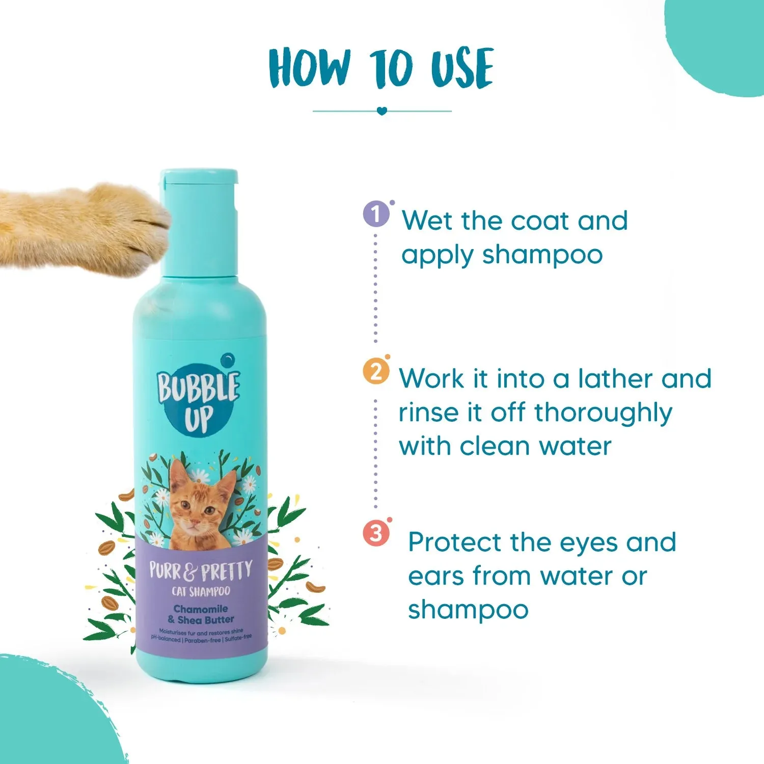 Bubble Up - Purr & Pretty Cat Shampoo