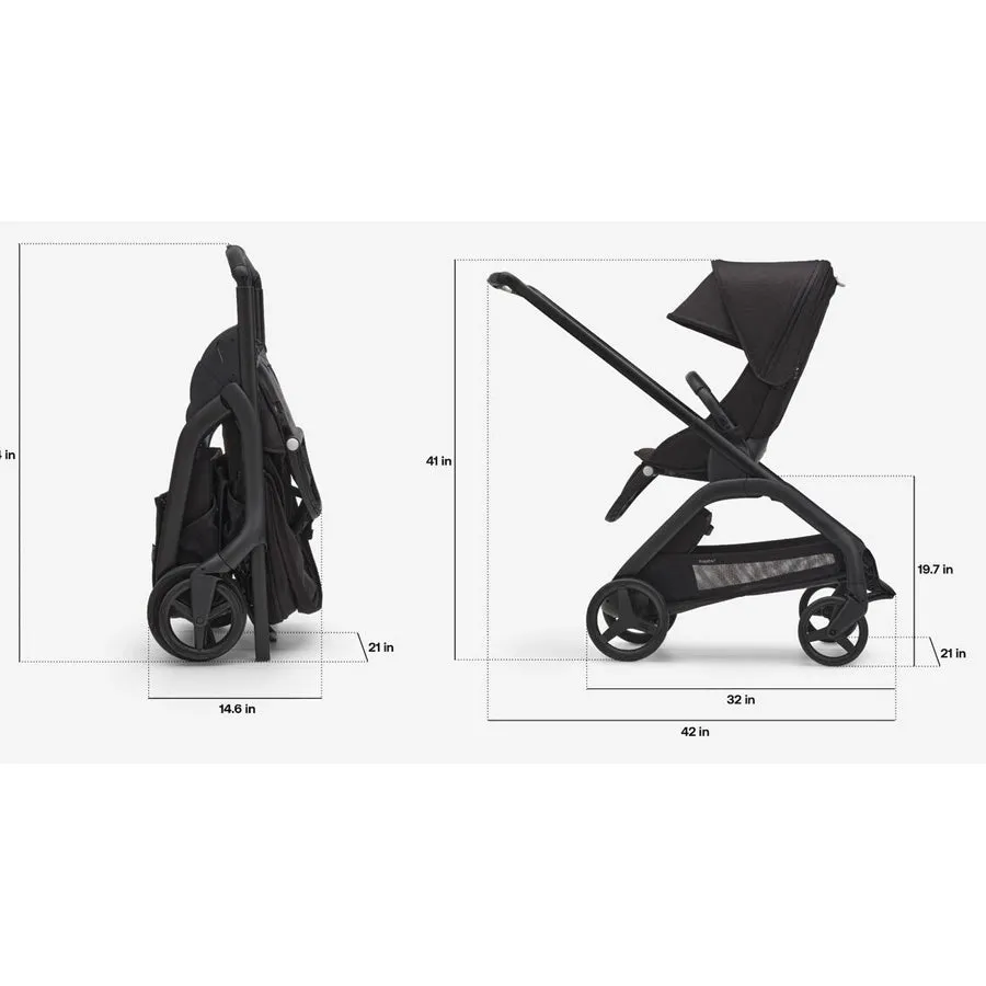 Bugaboo Dragonfly Complete (Black/Forest Green)