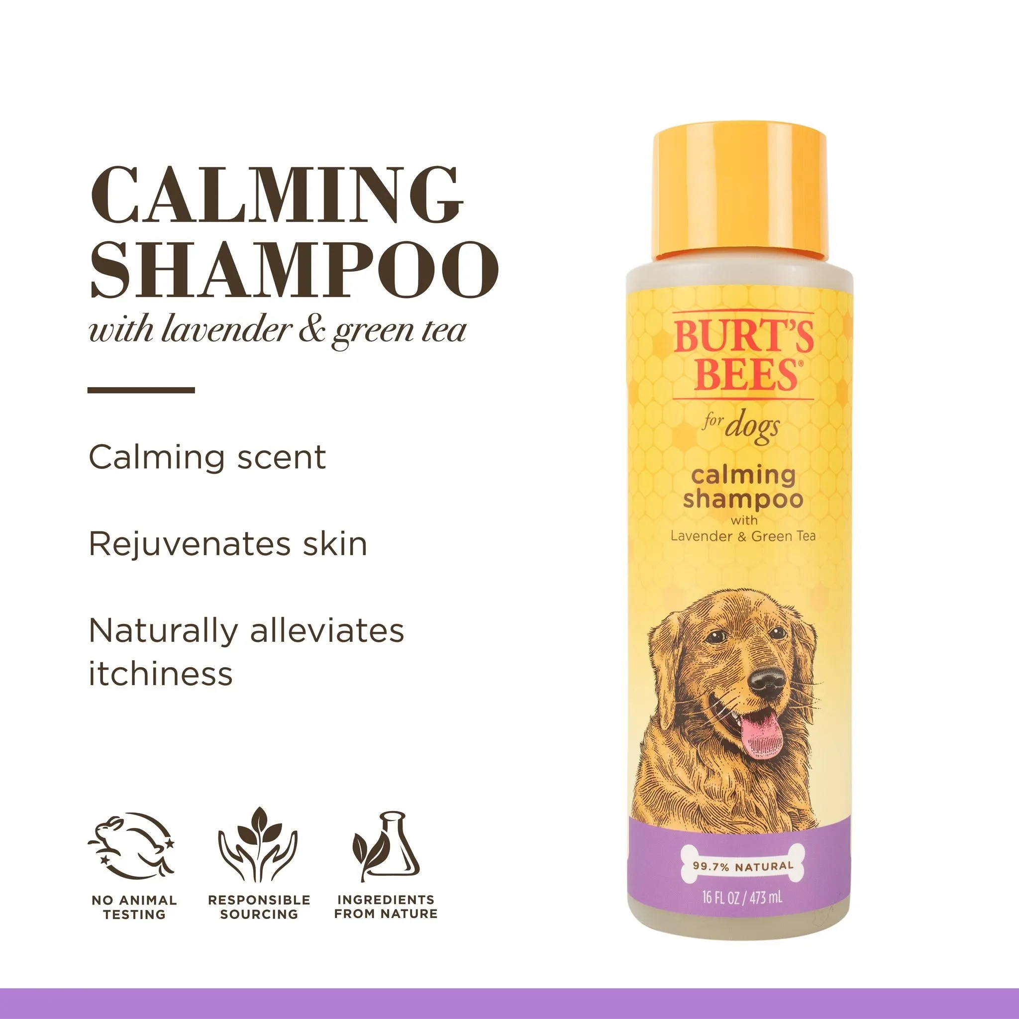 Burt's Bees Calming Dog Shampoo 473ml