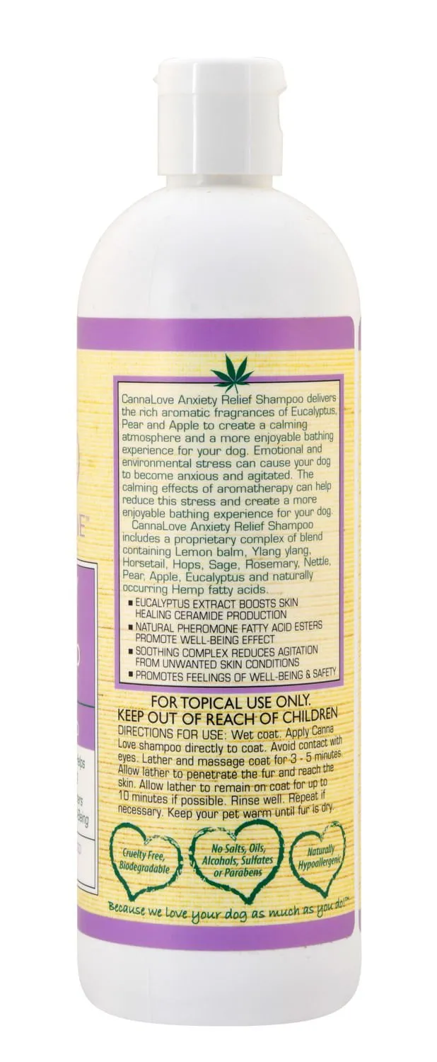 CannaLove Anxiety Relief Shampoo, 16 oz