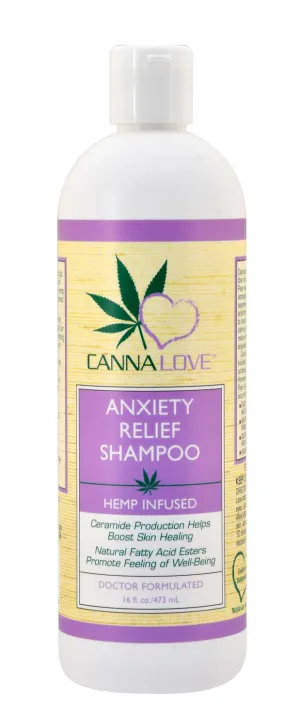 CannaLove Anxiety Relief Shampoo, 16 oz