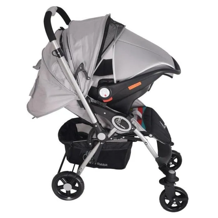 Chocolate Ride Travel System Easy To Fold, Reversible Handle, Easy Attachment Of Infant Car Seat