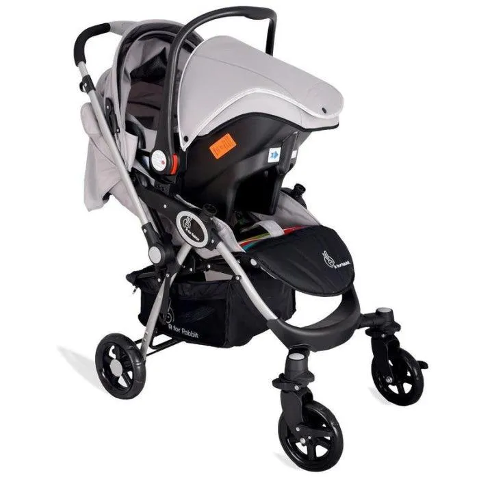 Chocolate Ride Travel System Easy To Fold, Reversible Handle, Easy Attachment Of Infant Car Seat