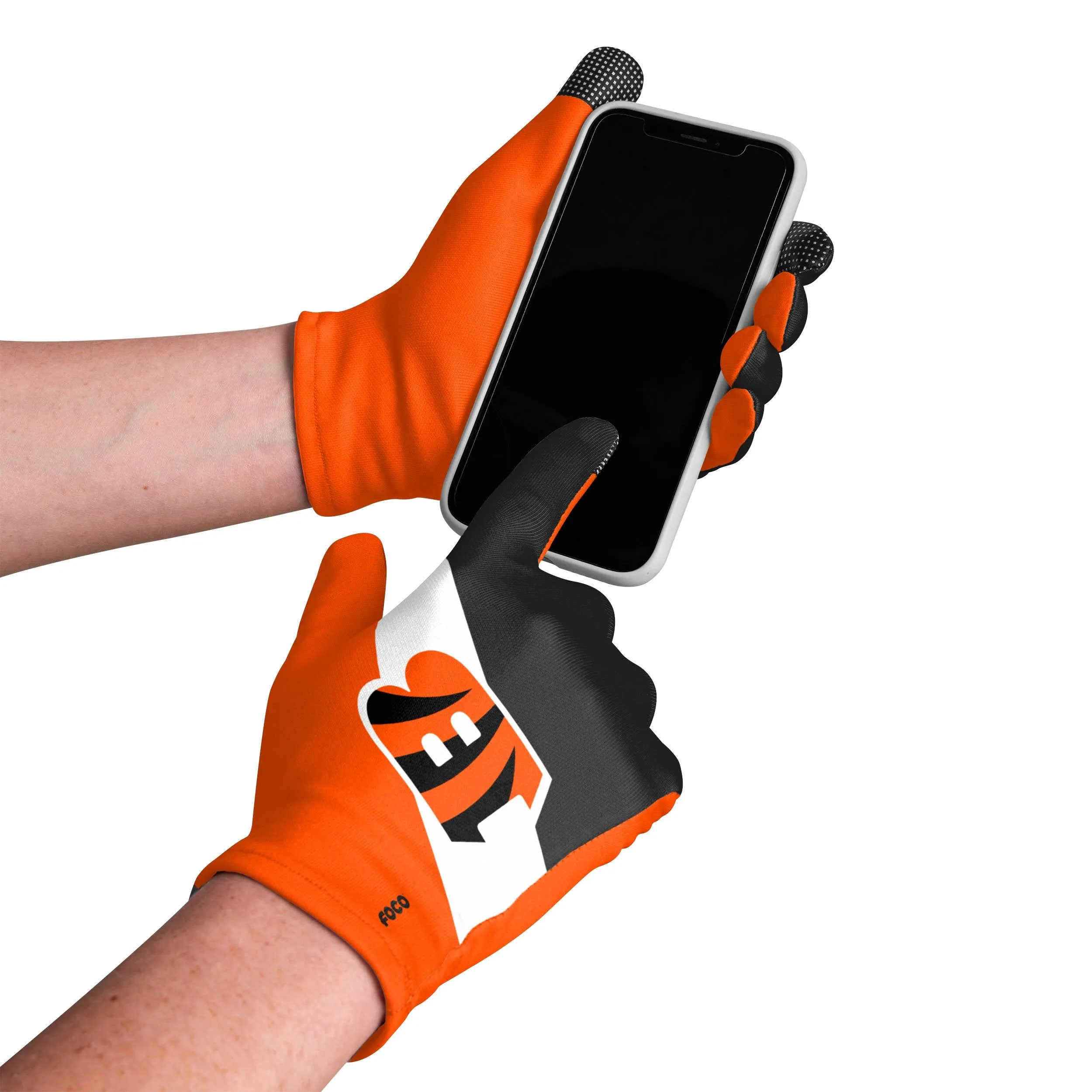 Cincinnati Bengals NFL 2 Pack Reusable Stretch Gloves