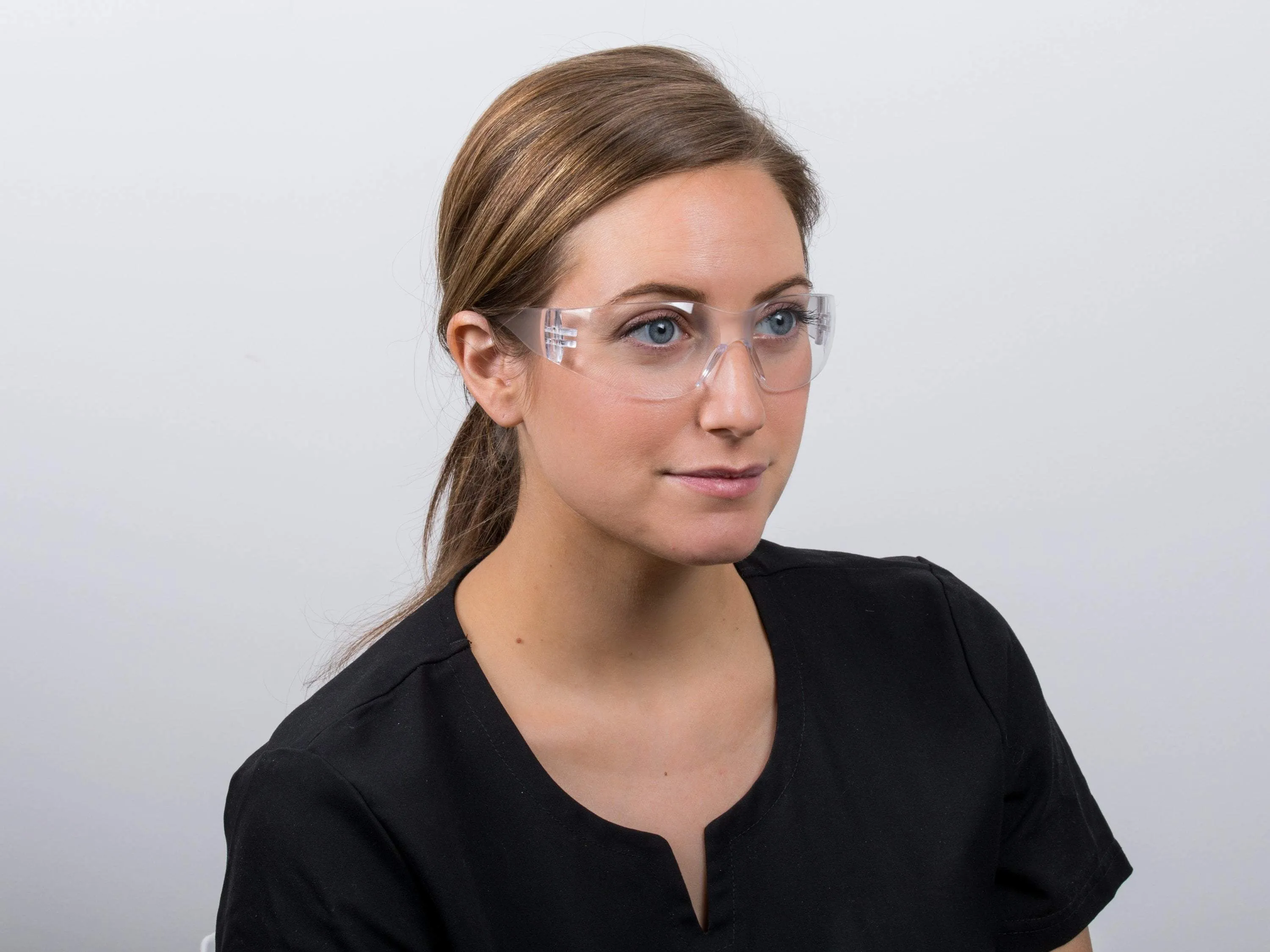 Clear Eye Protective Safety Glasses