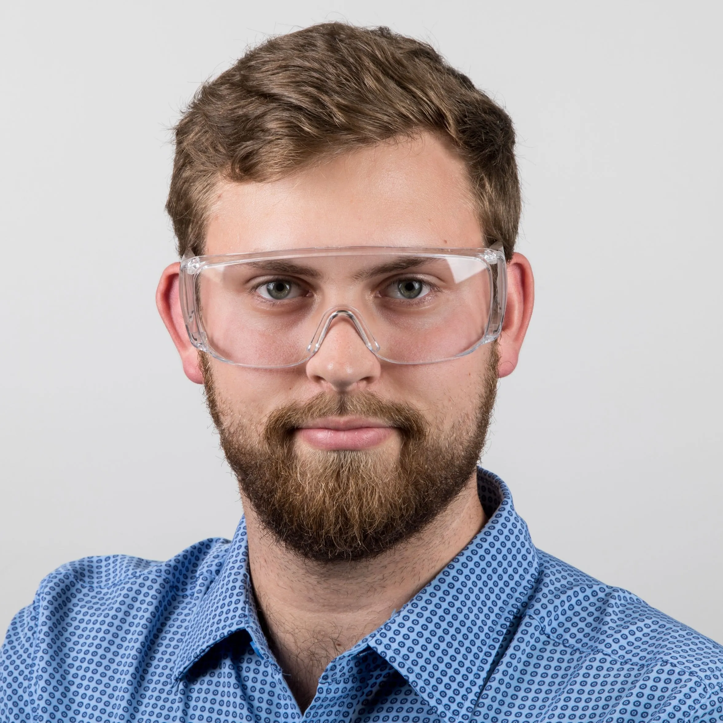 Clear Protective Goggles with Side Vent