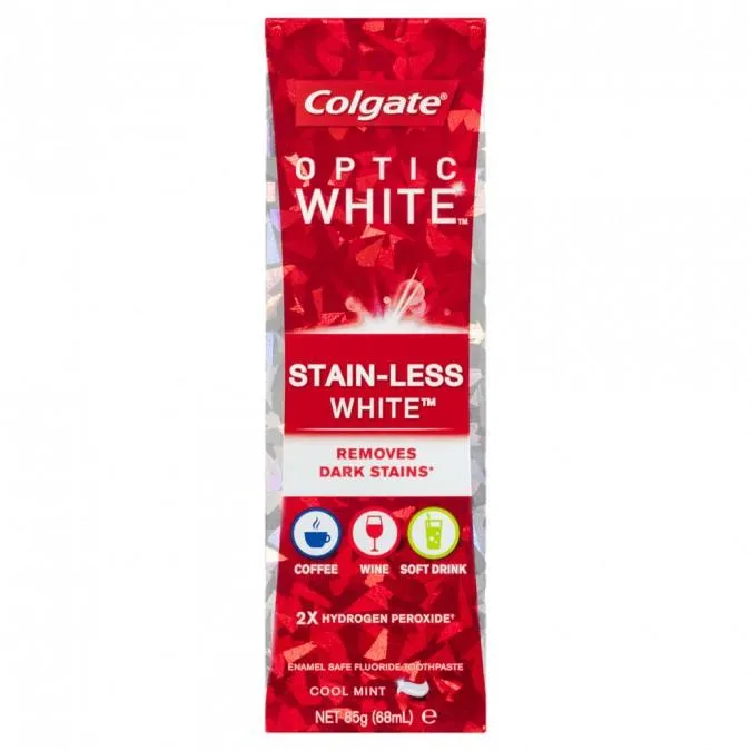 Colgate Toothpaste Optic White Stain-less 85g