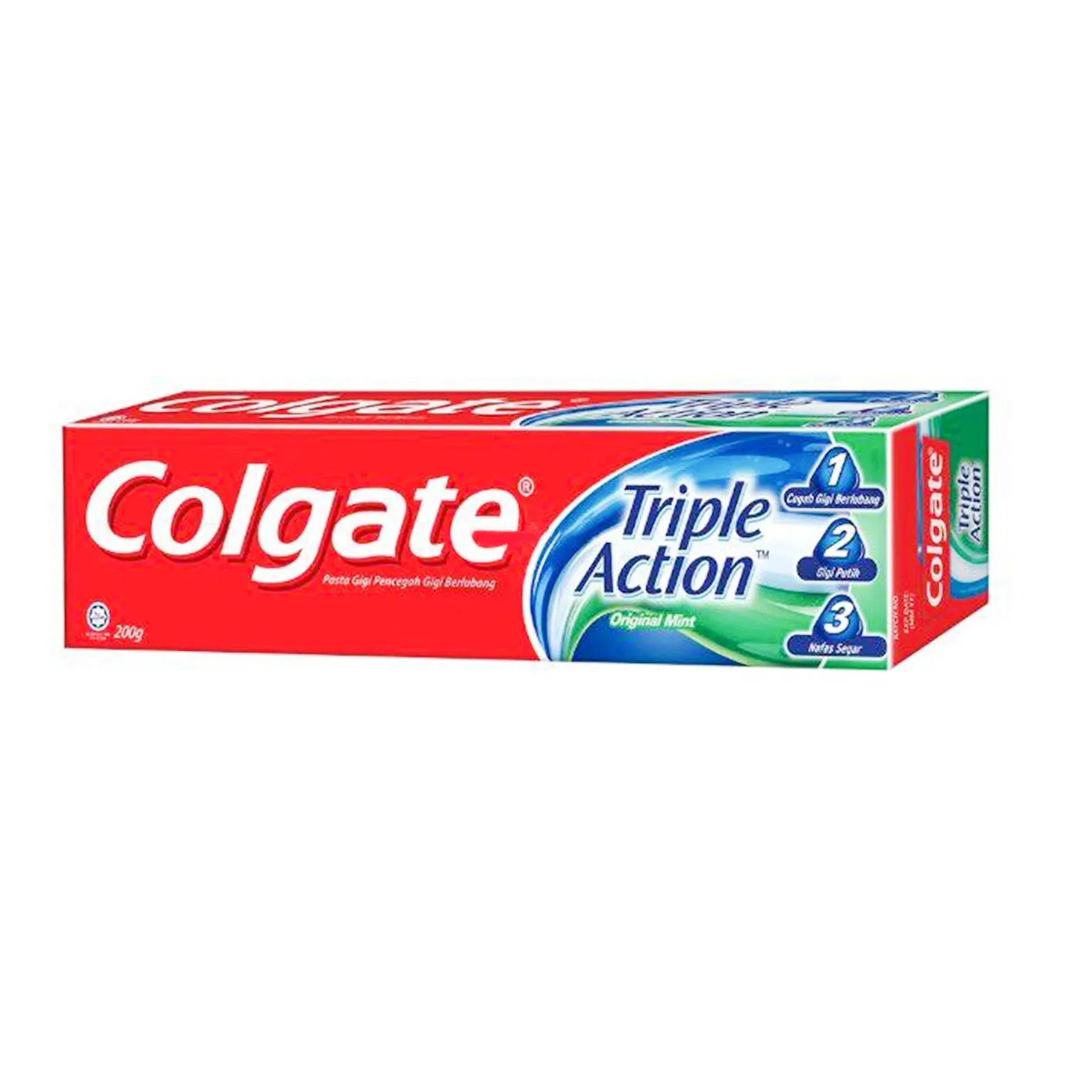 Colgate Triple Action Original Mint Toothpaste 7.05oz/ 200g