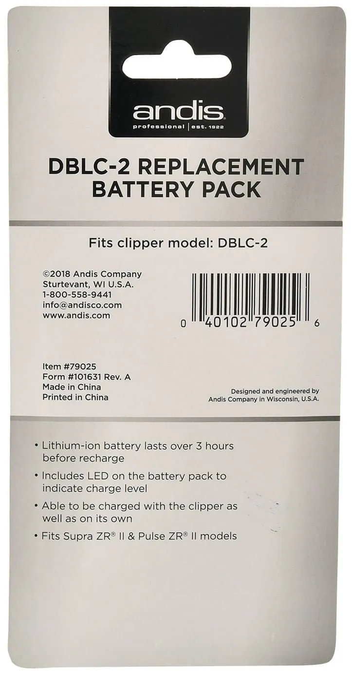 DBLC-2 Replacement Battery (for ACEK and AC18)