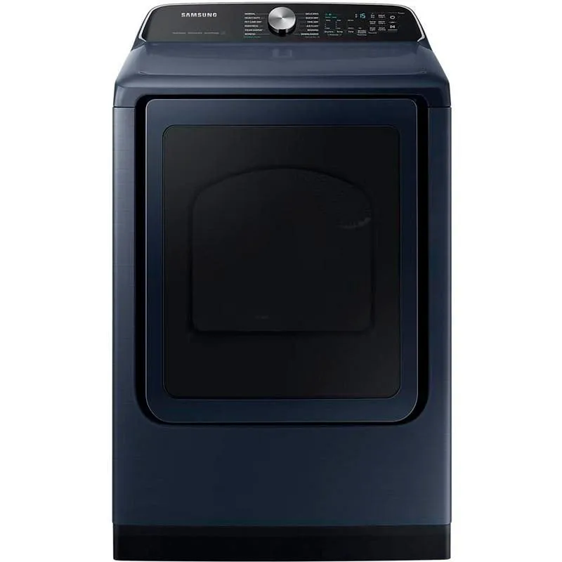 DVE54CG7155D - Dryers - Samsung - Electric - Brushed Navy - Open Box