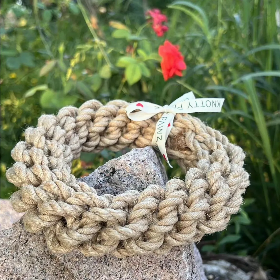 Eco Hemp Ring Toy