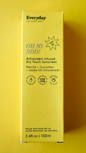 Everyday Oh My Bod! SPF 50 Dry Touch Sunscreen