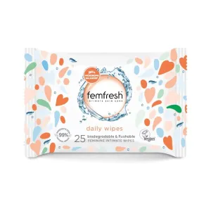 Femfresh Wipes 25 Pack