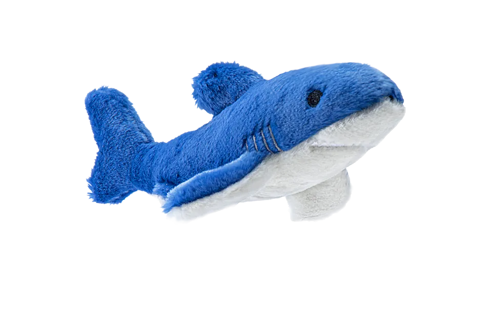 Fluff & Tuff Burce The Shark Plush Dog Toy -Wholesale