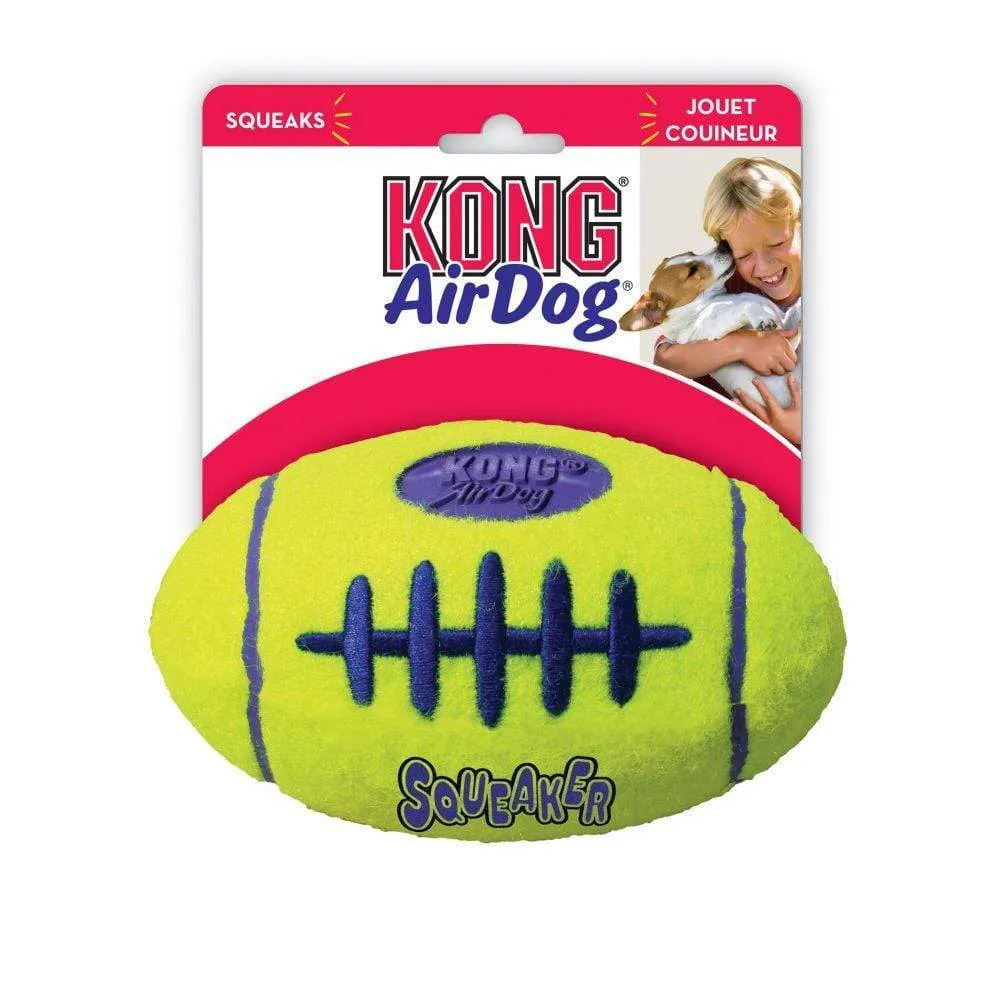 KONG AirDog Squeaker Football Dog Toy