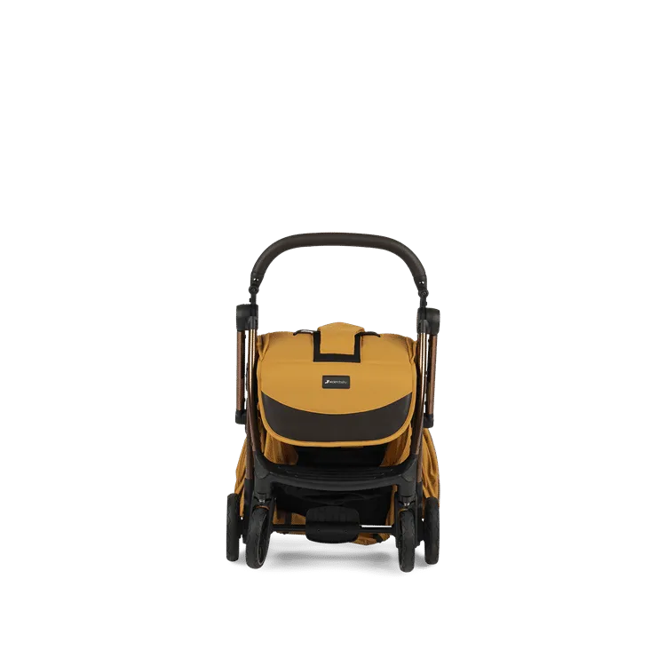 Leclerc baby Influencer Air Stroller - Golden Mustard with Golden Mustard Diaper Bag