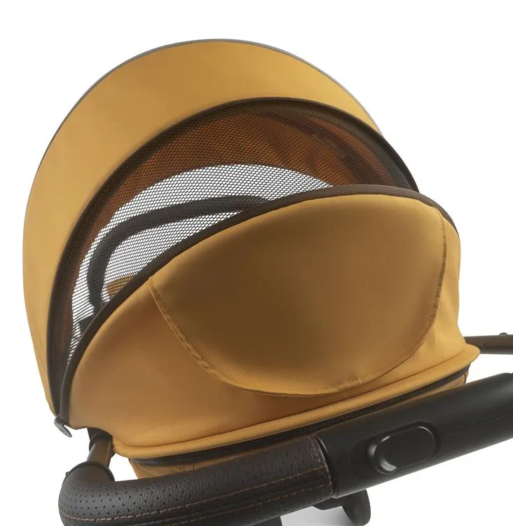 Leclerc baby Influencer Air Stroller - Golden Mustard with Golden Mustard Diaper Bag