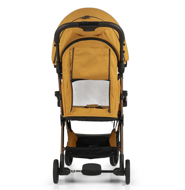 Leclerc baby Influencer Air Stroller - Golden Mustard with Golden Mustard Diaper Bag