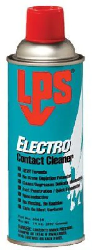 LPS 00416 Electro Contact Cleaners, 16 oz Aerosol Can (12 Cans)