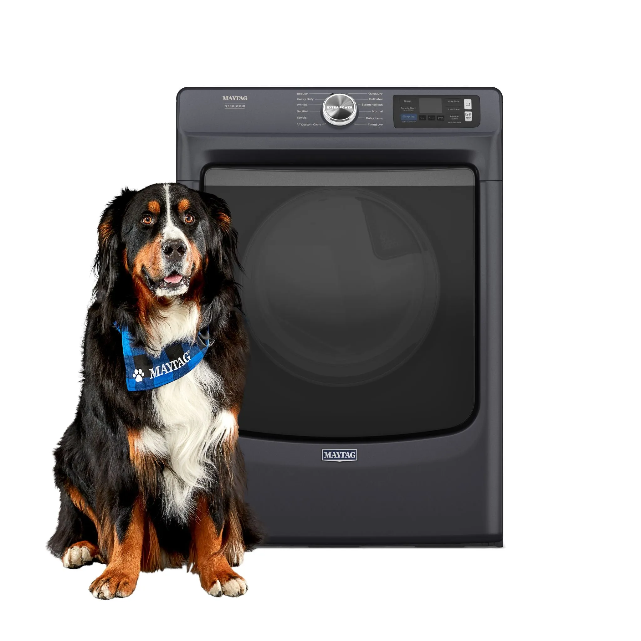 Maytag Smart Pet Pro Front Load Electric Dryer - 7.4 cu. ft. (YMED7020RF)