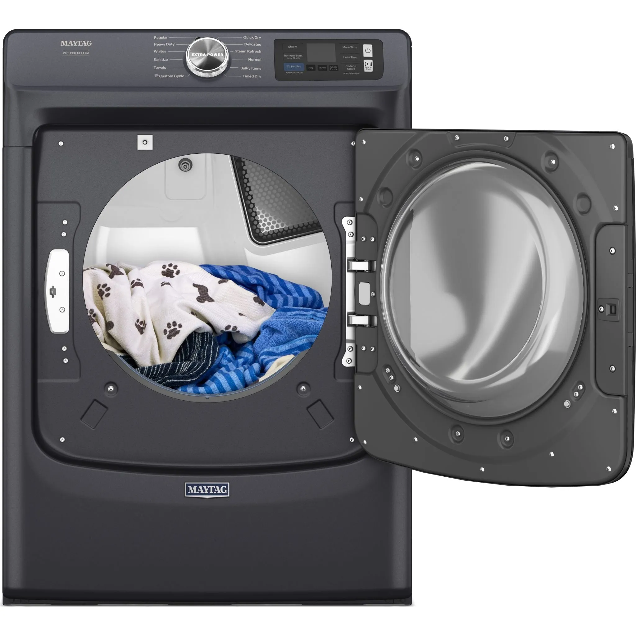 Maytag Smart Pet Pro Front Load Electric Dryer - 7.4 cu. ft. (YMED7020RF)