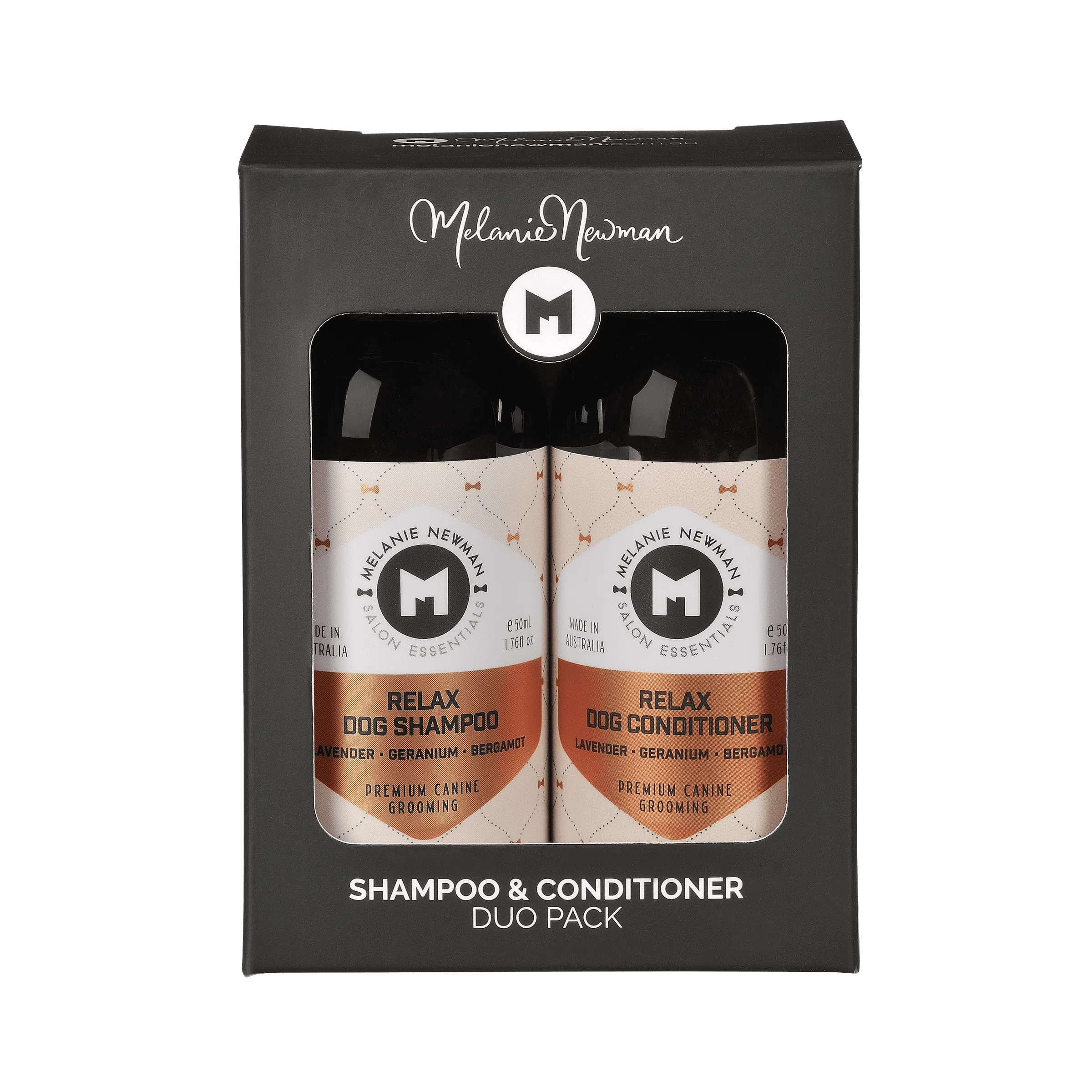 Melanie Newman Relax Shampoo & Conditioner 50ml Duo Pack