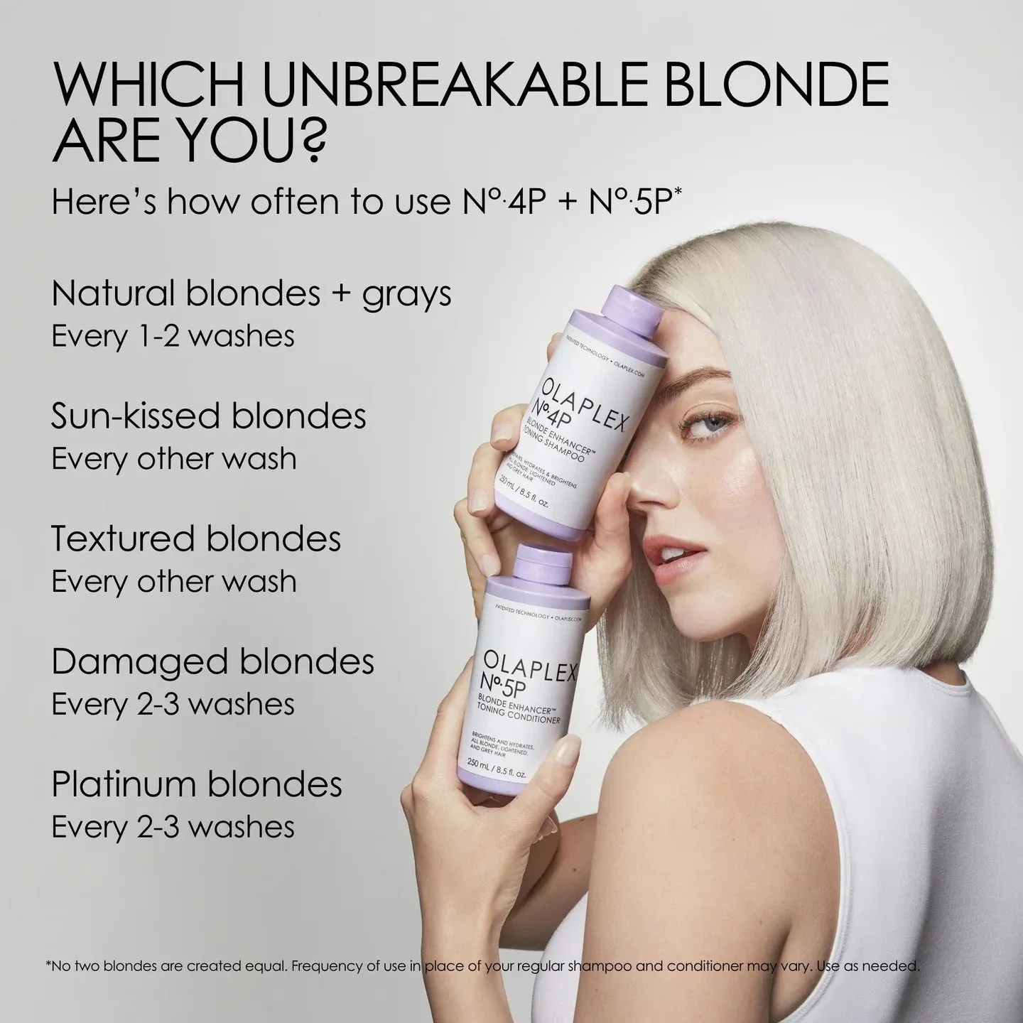 No. 5P -- Blonde Enhancer Toning Conditioner ** 8.5 fl oz / 250 ml