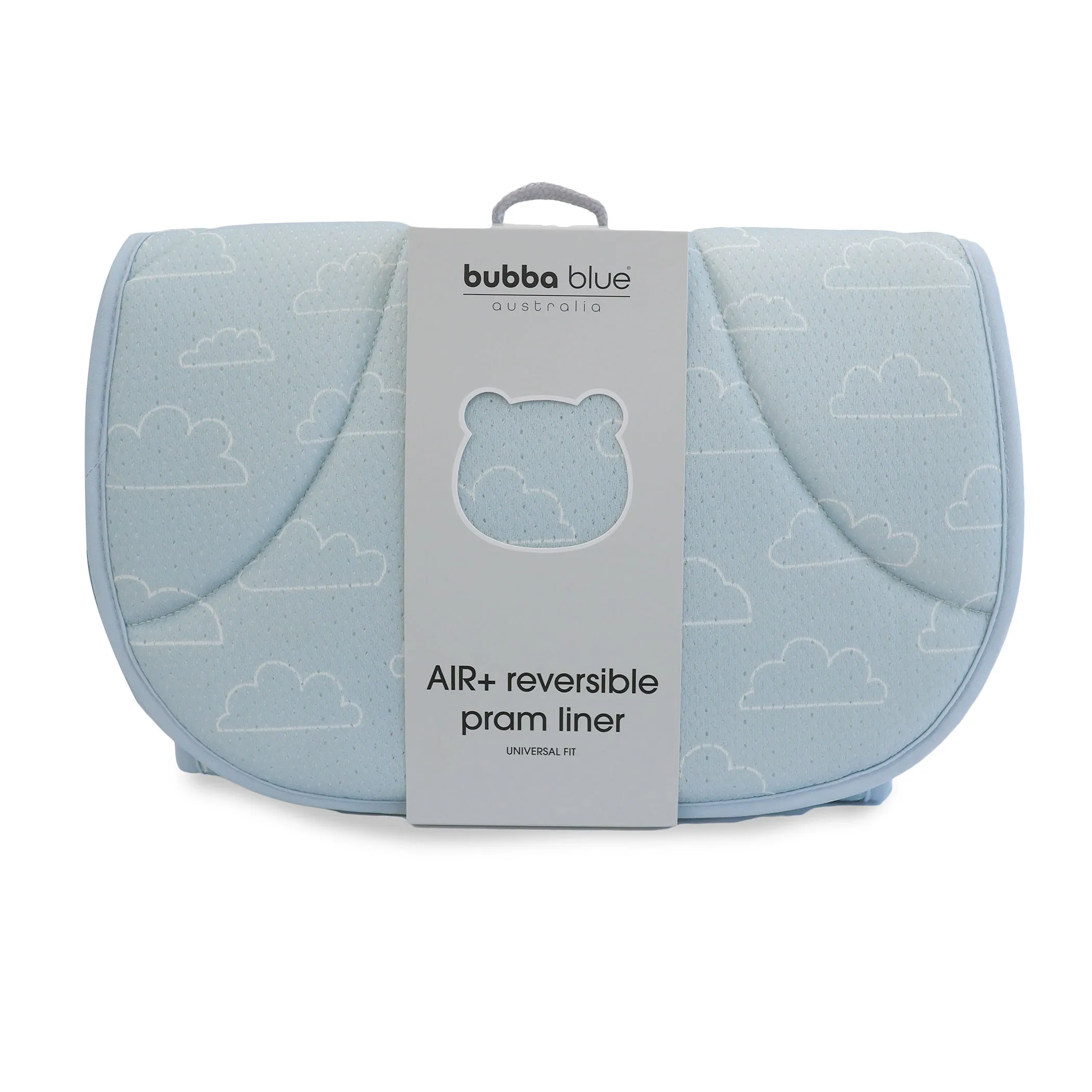 Nordic AIR  Reversible Pram Liner - Sky/Mint