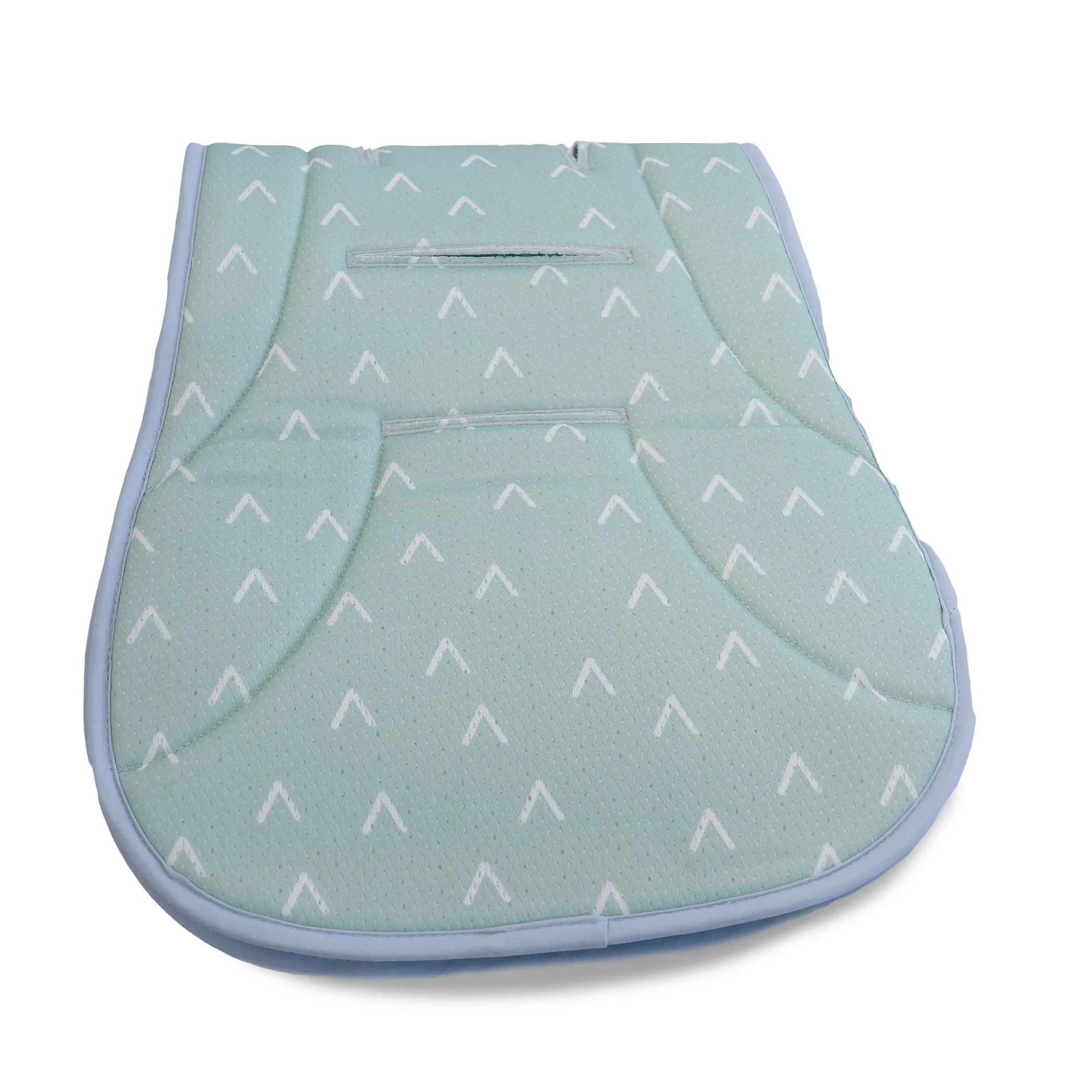 Nordic AIR  Reversible Pram Liner - Sky/Mint