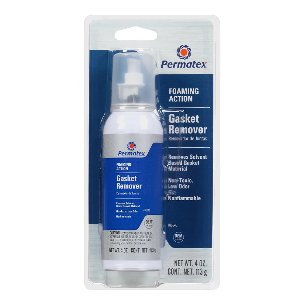 PERMATEX Gasket Remover 113g Aerosol Foaming Action PX80645