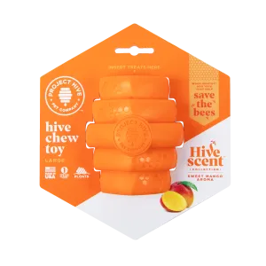 Project Hive Durable Large Chew Toy for Dogs - Mango