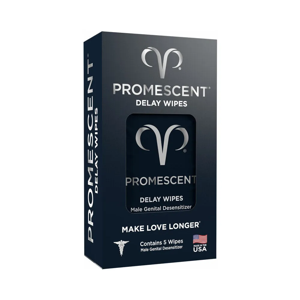 Promescent Delay Wipes 5-Pack