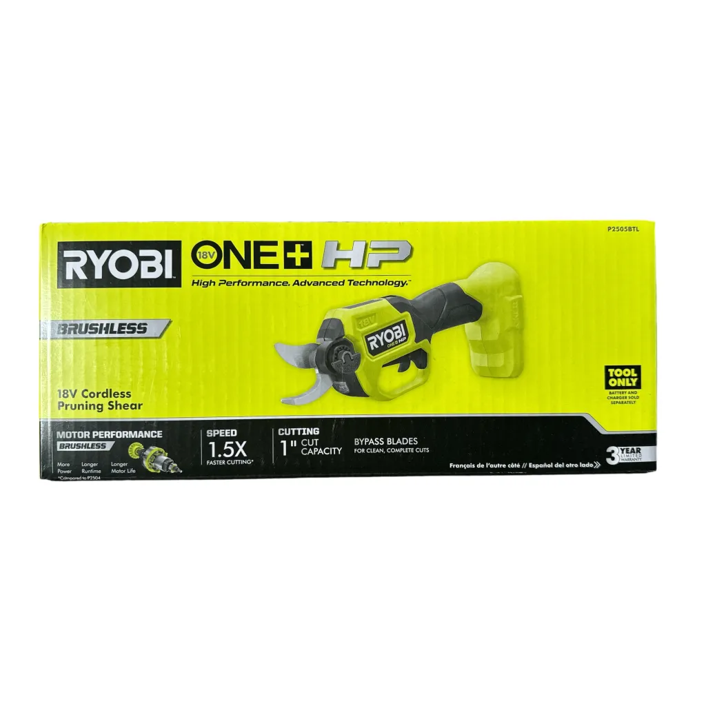 RYOBI ONE  HP 18V Brushless Cordless Pruner (Tool Only)