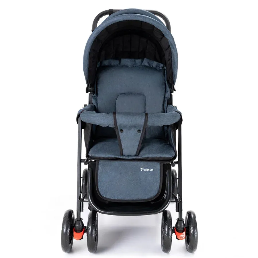 Teknum Double Baby Stroller - Grey