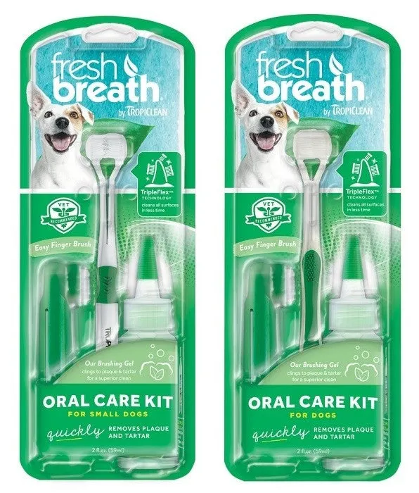 Tropiclean Fresh Breath Oral Care Kit