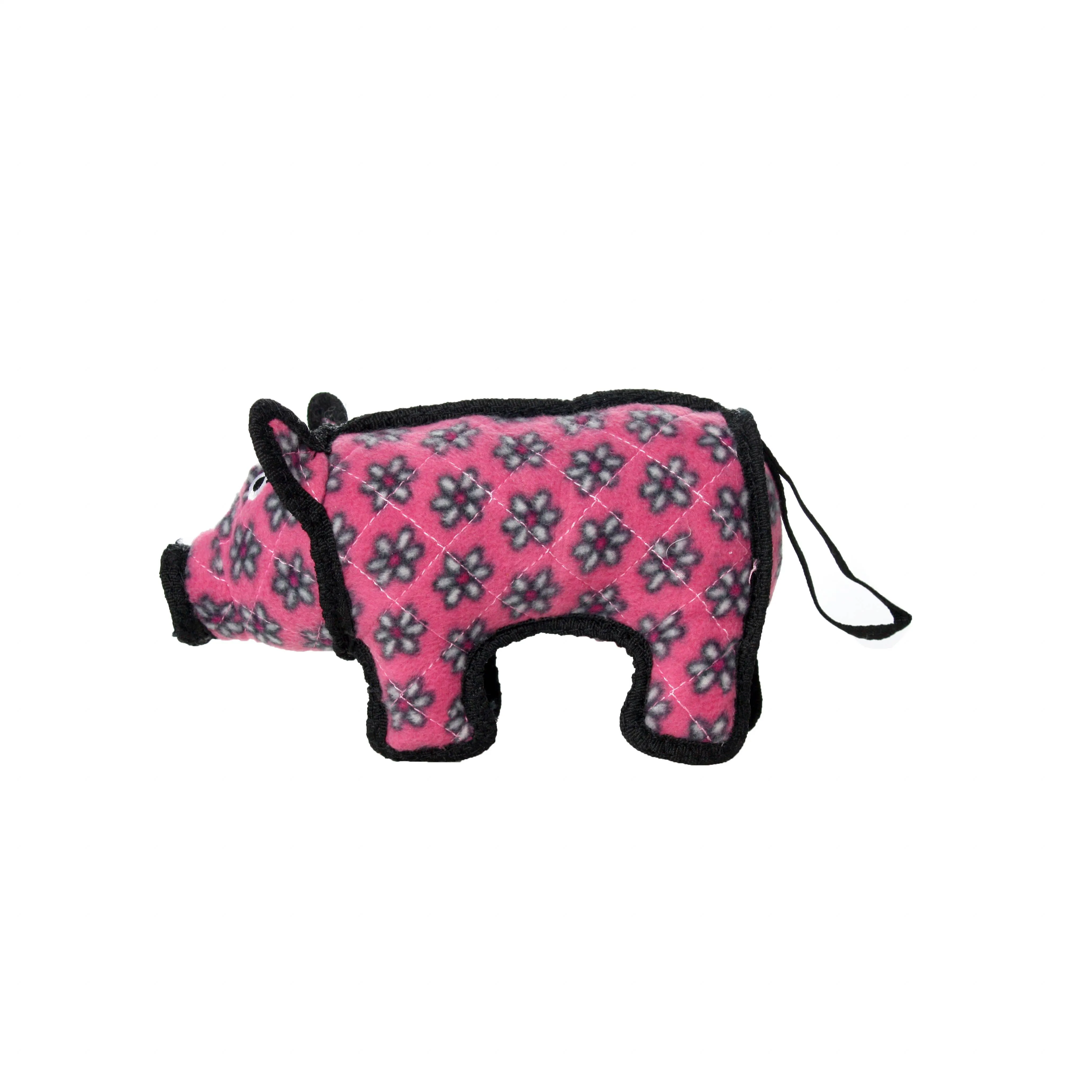 Tuffy Dog Toys - VIP Products - Tuffy Jr Barnyard Pig, Durable, Tough, Squeaky Dog Toy